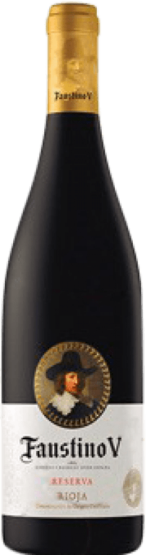 5,95 € Envoi gratuit | Vin Rouge Faustino V Réserve D.O.Ca. Rioja La Rioja Espagne Tempranillo, Mazuelo, Cariñena — Carignan Demi-Bouteille 37 cl