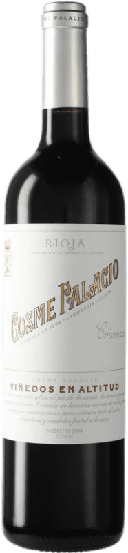 12,95 € 免费送货 | 红酒 Cosme Palacio 岁 D.O.Ca. Rioja 拉里奥哈 西班牙 瓶子 75 cl