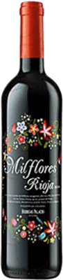 7,95 € Spedizione Gratuita | Vino Rosso Palacio Mil Flores Giovane D.O.Ca. Rioja La Rioja Spagna Tempranillo 75 cl