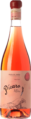 56,95 € Kostenloser Versand | Roséwein Dominio del Águila Pícaro Crianza — Kurze Fassreifung D.O. Ribera del Duero Kastilien und León Spanien Tempranillo, Garnacha — Grenache, Bobal Eco — Biologisch 75 cl