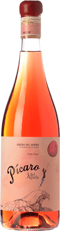 22,95 € Free Shipping | Rosé wine Dominio del Águila Pícaro Aged D.O. Ribera del Duero Castilla y León Spain Tempranillo, Grenache, Bobal Bottle 75 cl