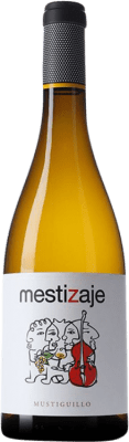 13,95 € Kostenloser Versand | Weißwein Mustiguillo Mestizaje D.O.P. Vino de Pago El Terrerazo Levante Spanien Malvasia, Viognier, Merseguera 75 cl