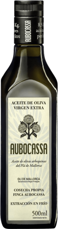 25,95 € Spedizione Gratuita | Olio d'Oliva Bodegas Roda Aubocassa EVO Extra Vergine Spagna Bottiglia Medium 50 cl