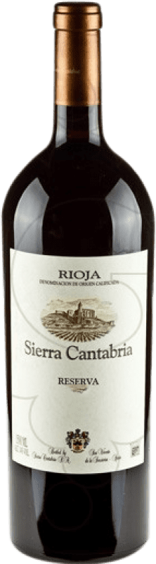 49,95 € Kostenloser Versand | Rotwein Sierra Cantabria Reserve D.O.Ca. Rioja La Rioja Spanien Tempranillo Magnum-Flasche 1,5 L