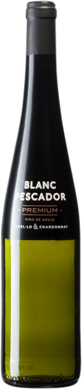 6,95 € Бесплатная доставка | Белое игристое Perelada Blanc Pescador Premium Каталония Испания Xarel·lo, Chardonnay бутылка 75 cl