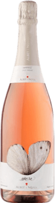16,95 € Free Shipping | Rosé sparkling Albet i Noya Efecte Rosat Brut Joven D.O. Penedès Catalonia Spain Pinot Black Bottle 75 cl