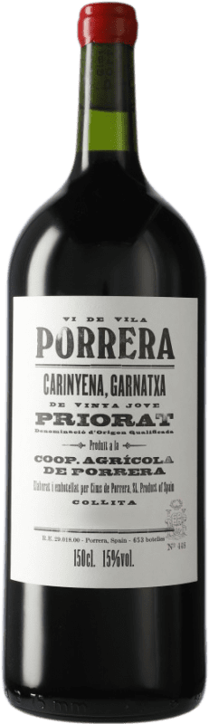 49,95 € 免费送货 | 红酒 Finques Cims de Porrera Vi de Vila 岁 D.O.Ca. Priorat 加泰罗尼亚 西班牙 Grenache, Mazuelo, Carignan 瓶子 Magnum 1,5 L