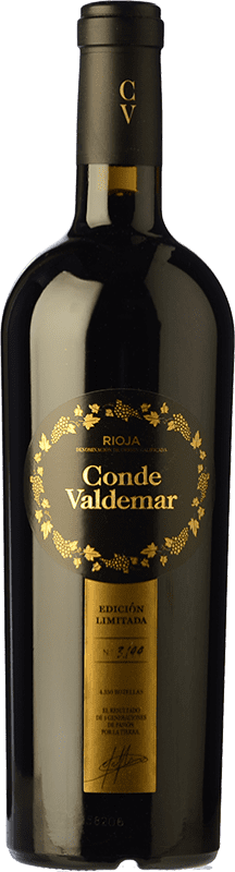58,95 € Free Shipping | Red wine Valdemar Conde de Valdemar Edición Limitada D.O.Ca. Rioja The Rioja Spain Tempranillo, Graciano, Maturana Tinta Bottle 75 cl
