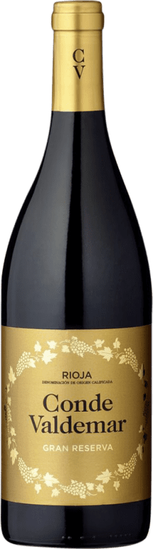 27,95 € Envoi gratuit | Vin Rouge Valdemar Conde de Valdemar Grande Réserve D.O.Ca. Rioja La Rioja Espagne Tempranillo, Graciano, Maturana Bouteille 75 cl
