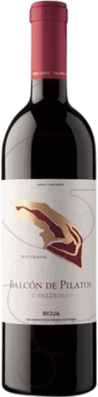 16,95 € Free Shipping | Red wine Valdemar Inspiración Balcón de Pilatos Crianza D.O.Ca. Rioja The Rioja Spain Maturana Tinta Bottle 75 cl