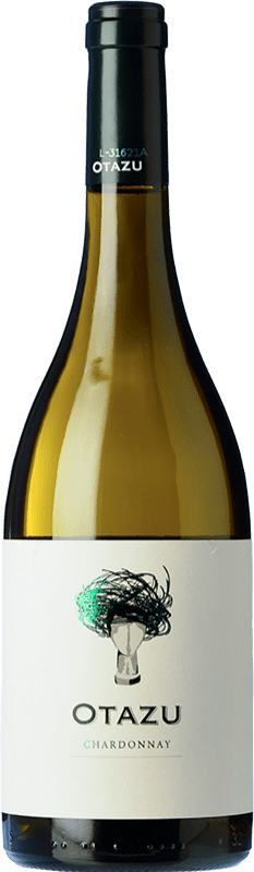14,95 € Envio grátis | Vinho branco Señorío de Otazu Palacio de Otazu Crianza D.O. Navarra Navarra Espanha Chardonnay Garrafa 75 cl