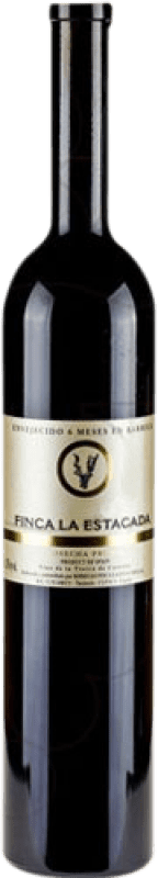 13,95 € Free Shipping | Red wine Finca La Estacada I.G.P. Vino de la Tierra de Castilla Castilla la Mancha y Madrid Spain Tempranillo Magnum Bottle 1,5 L