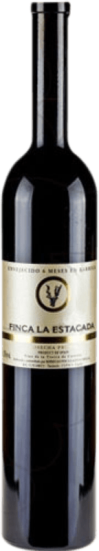 24,95 € Бесплатная доставка | Красное вино Finca La Estacada I.G.P. Vino de la Tierra de Castilla Castilla la Mancha y Madrid Испания Tempranillo — Темпранильо Бутылка Магнум 1,5 L