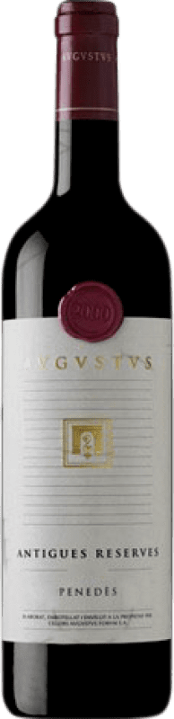 25,95 € Kostenloser Versand | Rotwein Augustus Antigues Reserves Reserve D.O. Penedès Katalonien Spanien Merlot, Cabernet Sauvignon, Cabernet Franc Flasche 75 cl