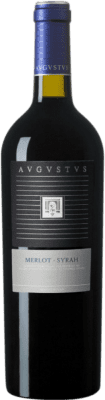 4,95 € Kostenloser Versand | Rotwein Augustus D.O. Penedès Katalonien Spanien Merlot, Syrah Halbflasche 37 cl