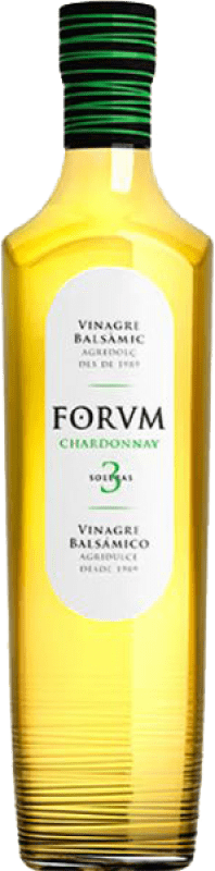 13,95 € Envio grátis | Vinagre Augustus Forum Espanha Chardonnay Garrafa Medium 50 cl