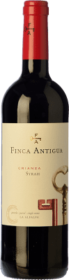 9,95 € Free Shipping | Red wine Finca Antigua Crianza D.O. La Mancha Castilla la Mancha y Madrid Spain Syrah Bottle 75 cl