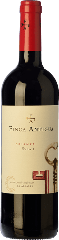 7,95 € Free Shipping | Red wine Finca Antigua Crianza D.O. La Mancha Castilla la Mancha y Madrid Spain Syrah Bottle 75 cl