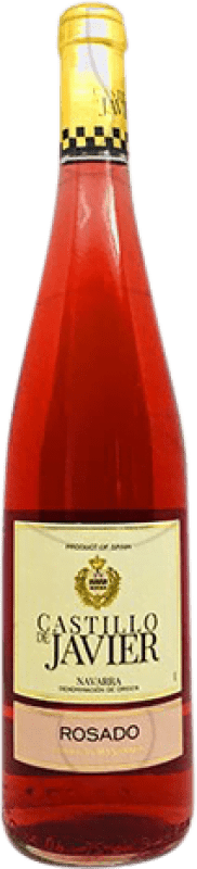5,95 € Spedizione Gratuita | Vino rosato Vinícola Navarra Castillo de Javier Giovane D.O. Navarra Navarra Spagna Grenache Bottiglia 75 cl