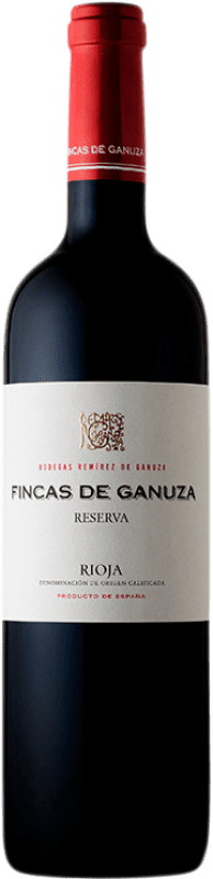 39,95 € Kostenloser Versand | Rotwein Remírez de Ganuza Fincas de Ganuza Reserve D.O.Ca. Rioja La Rioja Spanien Flasche 75 cl