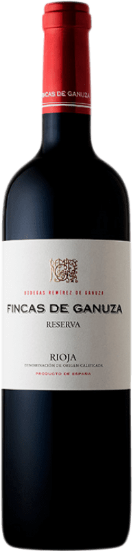 44,95 € Kostenloser Versand | Rotwein Remírez de Ganuza Fincas de Ganuza Reserve — Gereift D.O.Ca. Rioja La Rioja Spanien Flasche 75 cl