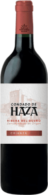 16,95 € Kostenloser Versand | Rotwein Condado de Haza Alterung D.O. Ribera del Duero Kastilien und León Spanien Tempranillo Flasche 75 cl