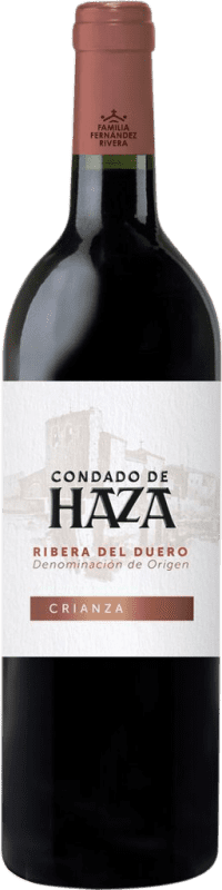 16,95 € Бесплатная доставка | Красное вино Condado de Haza старения D.O. Ribera del Duero Кастилия-Леон Испания Tempranillo бутылка 75 cl