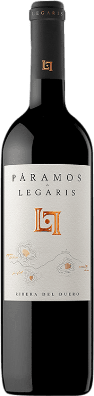 24,95 € Kostenloser Versand | Rotwein Legaris Páramos D.O. Ribera del Duero Kastilien und León Spanien Tempranillo Flasche 75 cl