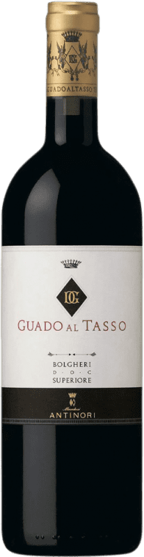 149,95 € 免费送货 | 红酒 Guado al Tasso Antinori D.O.C. Italy 意大利 Merlot, Cabernet Sauvignon, Cabernet Franc 瓶子 75 cl