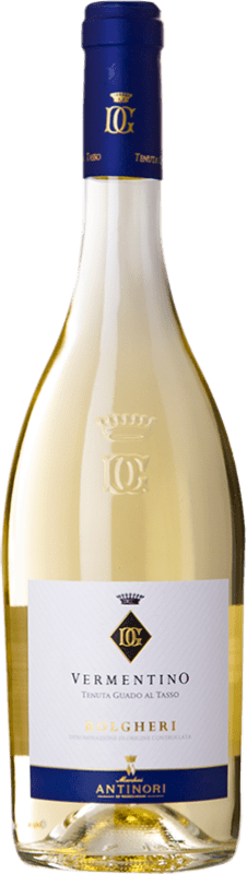 19,95 € Free Shipping | White wine Guado al Tasso Young Otras D.O.C. Italia Italy Vermentino Bottle 75 cl