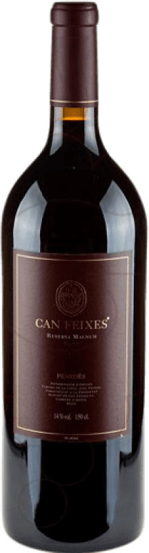 53,95 € Free Shipping | Red wine Huguet de Can Feixes Crianza D.O. Penedès Catalonia Spain Tempranillo, Merlot, Cabernet Sauvignon, Petit Verdot Magnum Bottle 1,5 L