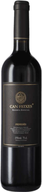 25,95 € Free Shipping | Red wine Huguet de Can Feixes Negre Especial Reserva D.O. Penedès Catalonia Spain Merlot, Cabernet Sauvignon Bottle 75 cl