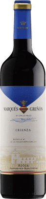 9,95 € Бесплатная доставка | Красное вино Marqués de Griñón Crianza — Крианса D.O.Ca. Rioja Ла-Риоха Испания Tempranillo — Темпранильо 75 cl