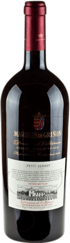 69,95 € Kostenloser Versand | Rotwein Marqués de Griñón D.O.P. Vino de Pago Dominio de Valdepusa Castilla la Mancha y Madrid Spanien Petit Verdot Magnumflasche 1,5 L