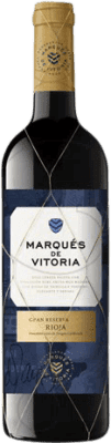 29,95 € 免费送货 | 红酒 Marqués de Vitoria 大储备 D.O.Ca. Rioja 拉里奥哈 西班牙 Tempranillo 瓶子 75 cl