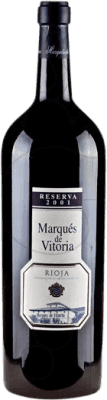 88,95 € Free Shipping | Red Wine Marqués de Vitoria Reserve — Aged D.O.Ca. Rioja The Rioja Spain Tempranillo Special Bottle 5 L