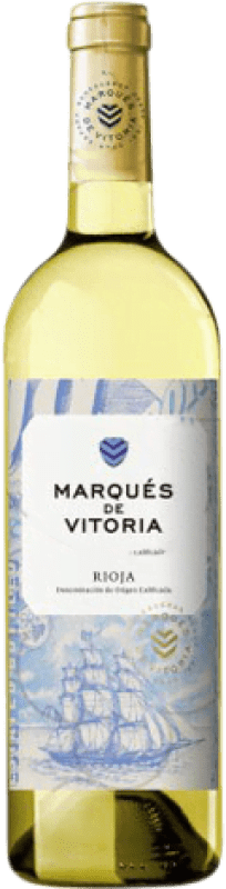 5,95 € Free Shipping | White Wine Marqués de Vitoria Young D.O.Ca. Rioja The Rioja Spain Macabeo 75 cl