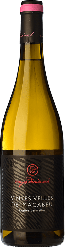 29,95 € Spedizione Gratuita | Vino Bianco Domènech Crianza — Invecchiato in Botte D.O. Montsant Catalogna Spagna Macabeo Bottiglia 75 cl