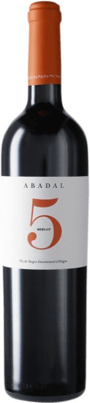 25,95 € Free Shipping | Red Wine Masies d'Avinyó Abadal 5 Reserve — Aged D.O. Pla de Bages Catalonia Spain Merlot 75 cl