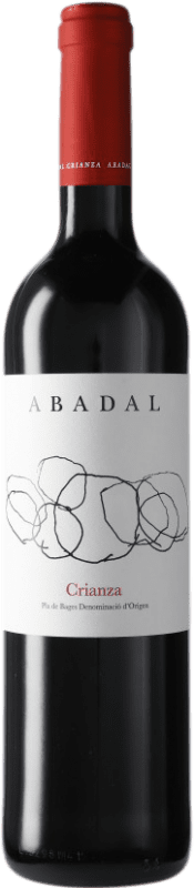 9,95 € Free Shipping | Red wine Masies d'Avinyó Abadal Crianza D.O. Pla de Bages Catalonia Spain Merlot, Cabernet Sauvignon Bottle 75 cl