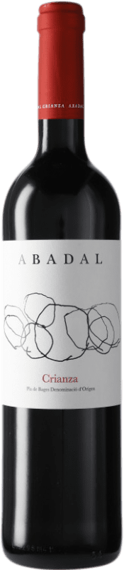 10,95 € Kostenloser Versand | Rotwein Masies d'Avinyó Abadal Crianza — Kurze Fassreifung D.O. Pla de Bages Katalonien Spanien Merlot, Cabernet Sauvignon Flasche 75 cl