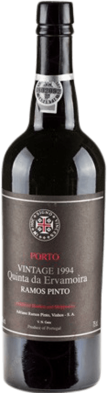 61,95 € Envio grátis | Vinho Generoso Fortificado Ramos Pinto Quinta Ervamoira I.G. Porto Porto Portugal Tempranillo, Touriga Franca, Touriga Nacional, Tinta Amarela, Tinta Cão, Tinta Barroca Garrafa 75 cl