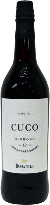 16,95 € Free Shipping | Fortified wine Barbadillo Cuco 12 Años Oloroso D.O. Jerez-Xérès-Sherry Andalucía y Extremadura Spain Palomino Fino Bottle 75 cl