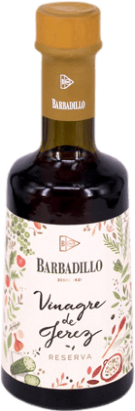 7,95 € Бесплатная доставка | Уксус Barbadillo Jerez Резерв Испания Маленькая бутылка 25 cl