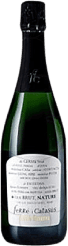 8,95 € 免费送货 | 白起泡酒 Ferré i Catasús Brut Nature 预订 D.O. Cava 加泰罗尼亚 西班牙 Macabeo, Xarel·lo, Parellada 瓶子 75 cl