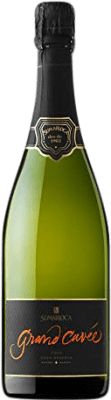 9,95 € Envio grátis | Espumante branco Sumarroca Cuvée Brut Nature Grande Reserva D.O. Cava Catalunha Espanha Chardonnay, Parellada Garrafa 75 cl