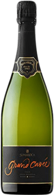 9,95 € Free Shipping | White sparkling Sumarroca Cuvée Brut Nature Gran Reserva D.O. Cava Catalonia Spain Chardonnay, Parellada Bottle 75 cl