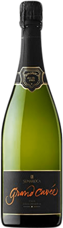 9,95 € Free Shipping | White Sparkling Wine Sumarroca Brut Nature Cuvée Grand Reserve — Long Barrel-Aged D.O. Cava Catalonia Spain Chardonnay, Parellada Bottle 75 cl