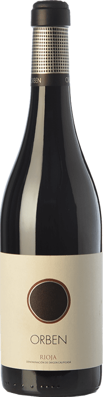 55,95 € Envio grátis | Vinho tinto Orben Crianza D.O.Ca. Rioja La Rioja Espanha Garrafa Magnum 1,5 L