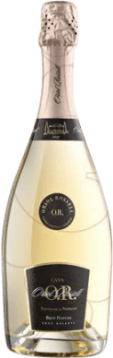 49,95 € Envío gratis | Espumoso Blanco Oriol Rossell Propietat Brut Nature Reserva D.O. Cava Cataluña España Macabeo, Xarel·lo, Parellada 75 cl